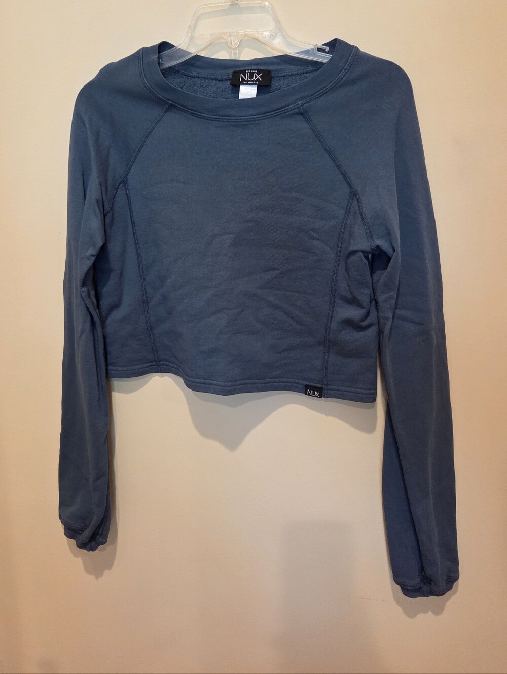 NUX Don't Stop Organic Crop Pullover